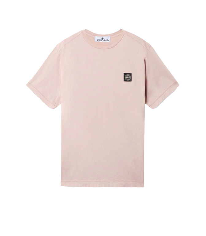 2100039-S0013 60/2 COTTON JERSEY BLACK Stone Island - T-Shirt